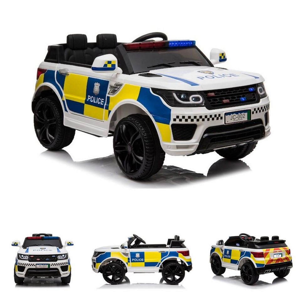 Kinder Led Elektrische Auto Spielzeug Polizei 360 Grad Dreh Räder